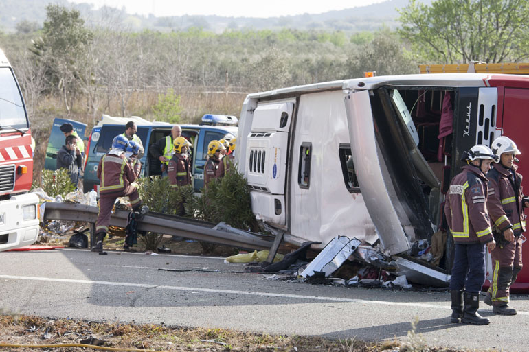 studentesse, spagna, erasmus, incidente, bus