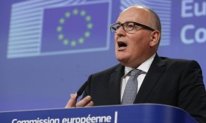 Frans Timmermans, primo vice presidente della Commissione europea