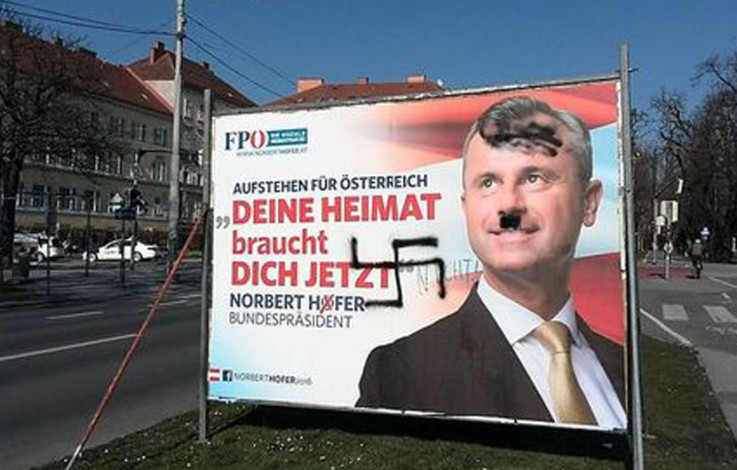 Norbert Hofer, Austria, Partito della libertà, estrema destra