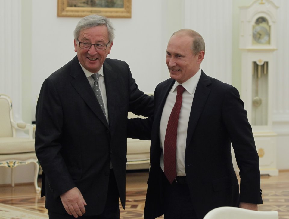 Juncker putin