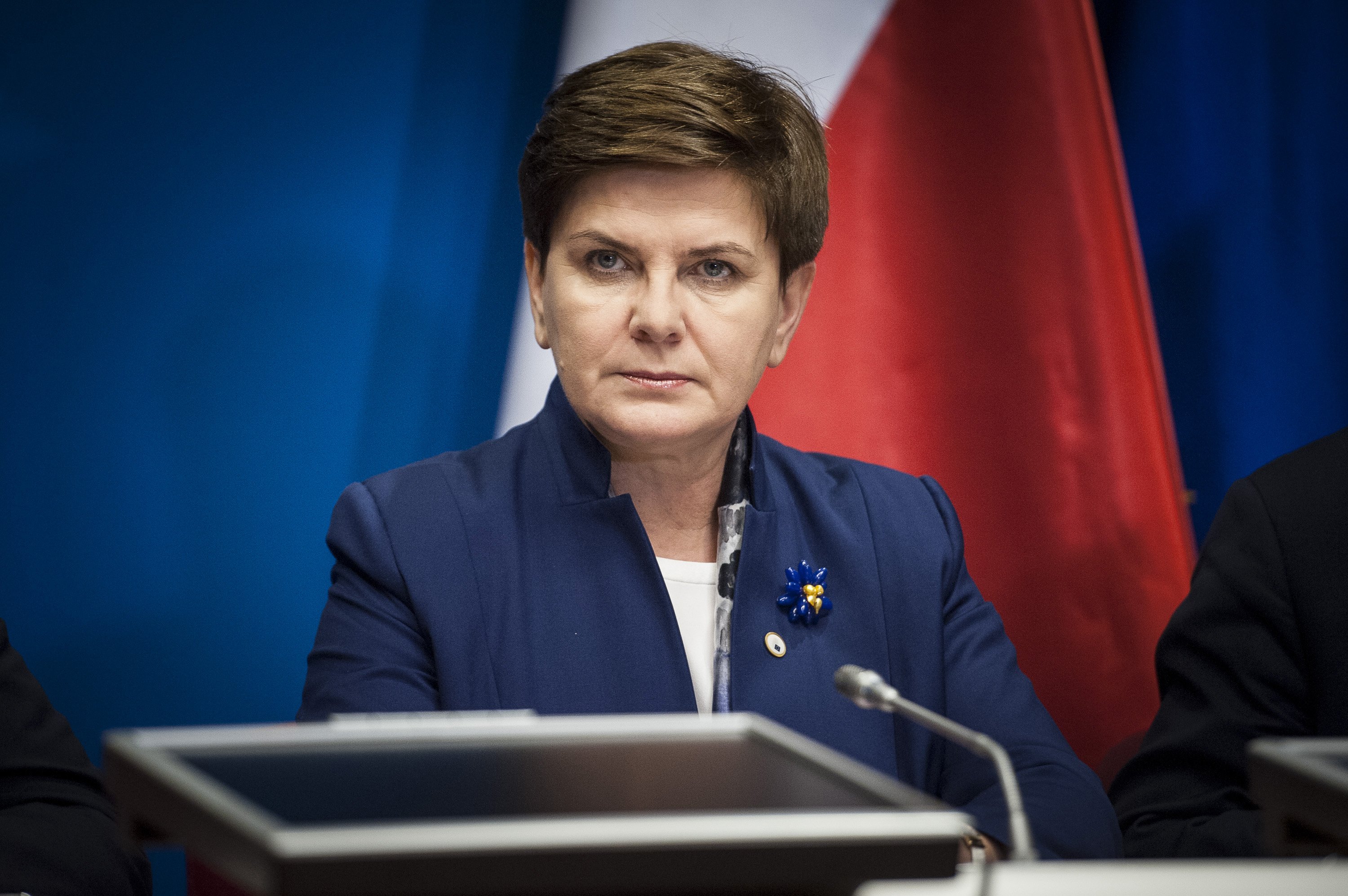 Beata Maria Szydło, 53 anni. È il primo ministro del governo di destra polacco