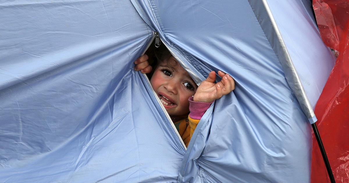 Idomeni Grecia rifugiati bambini profughi