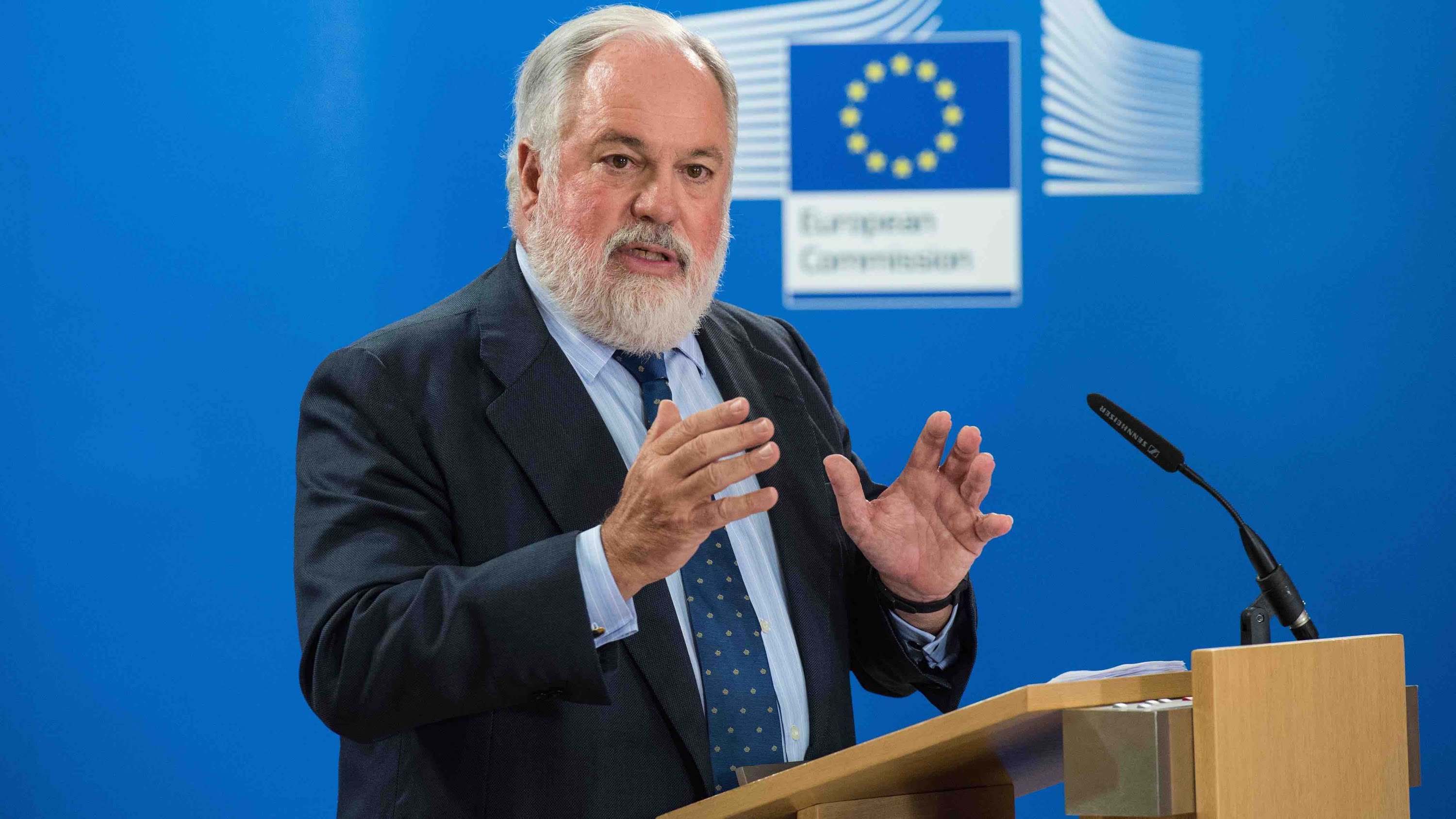 Miguel Arias Cañete, commissario europeo per l'azione per il clima e l'energia