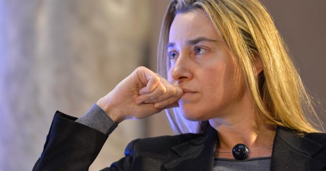 Federica Mogherini, Unione europea, Alto rappresentante per la politica estera e di sicurezza dell'Ue,