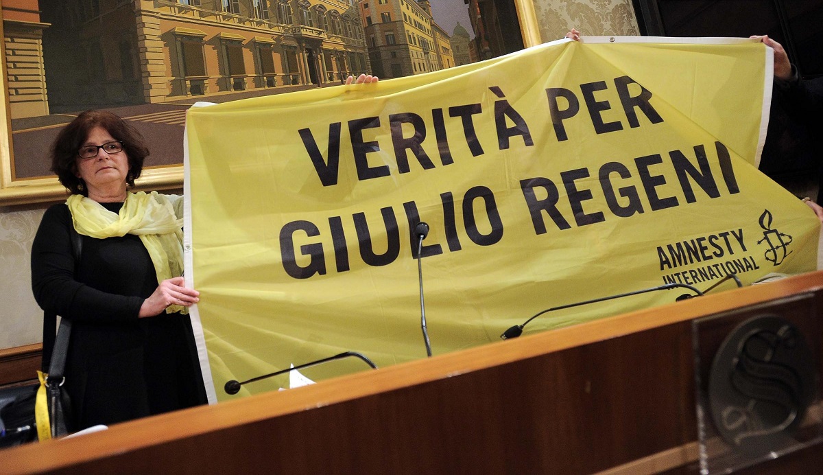 La madre di Giulio Regeni