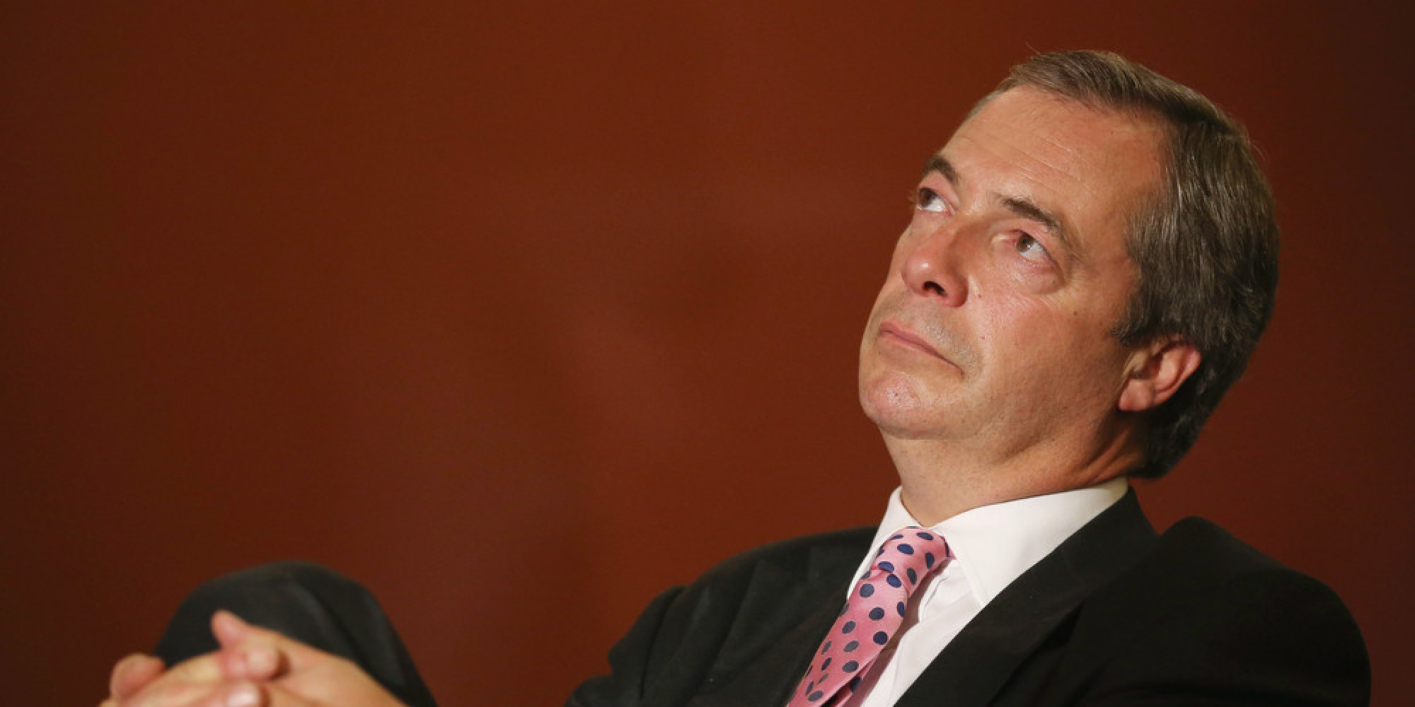 Nigel Farage, leader Ukip. Antieuropeista sostiene il fronte "leave" nel referendum su Brexit