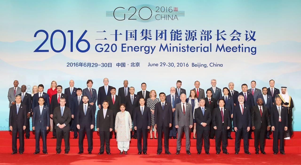 I ministri per l'energia al G20 di Pechino, Cina