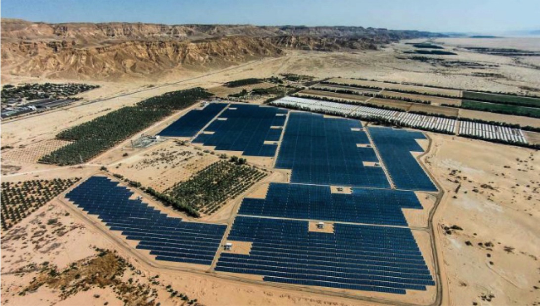 Un impianto solare Edf in Israele