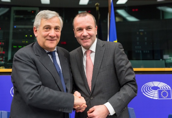 Tajani e Weber