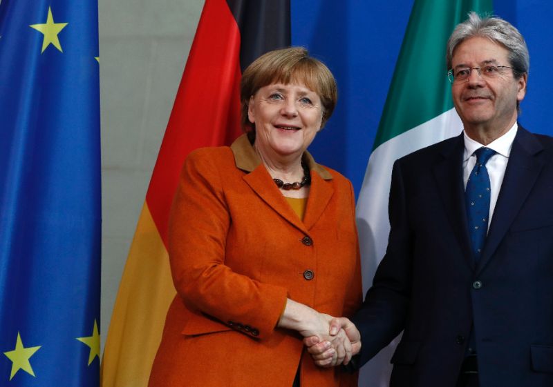 Berlino, immigrati, Gentiloni, Merkel