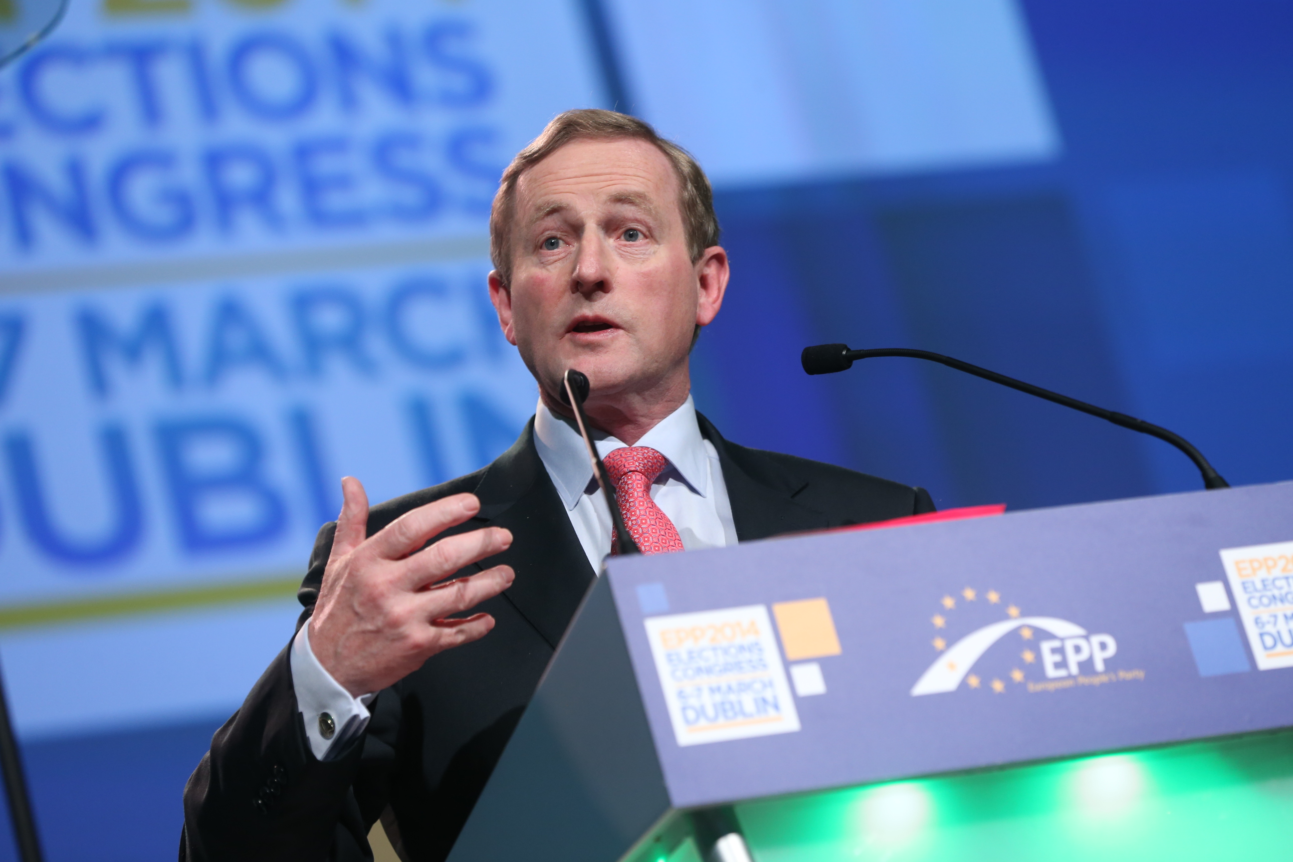 Il capo di governo irlandese, Enda Kenny