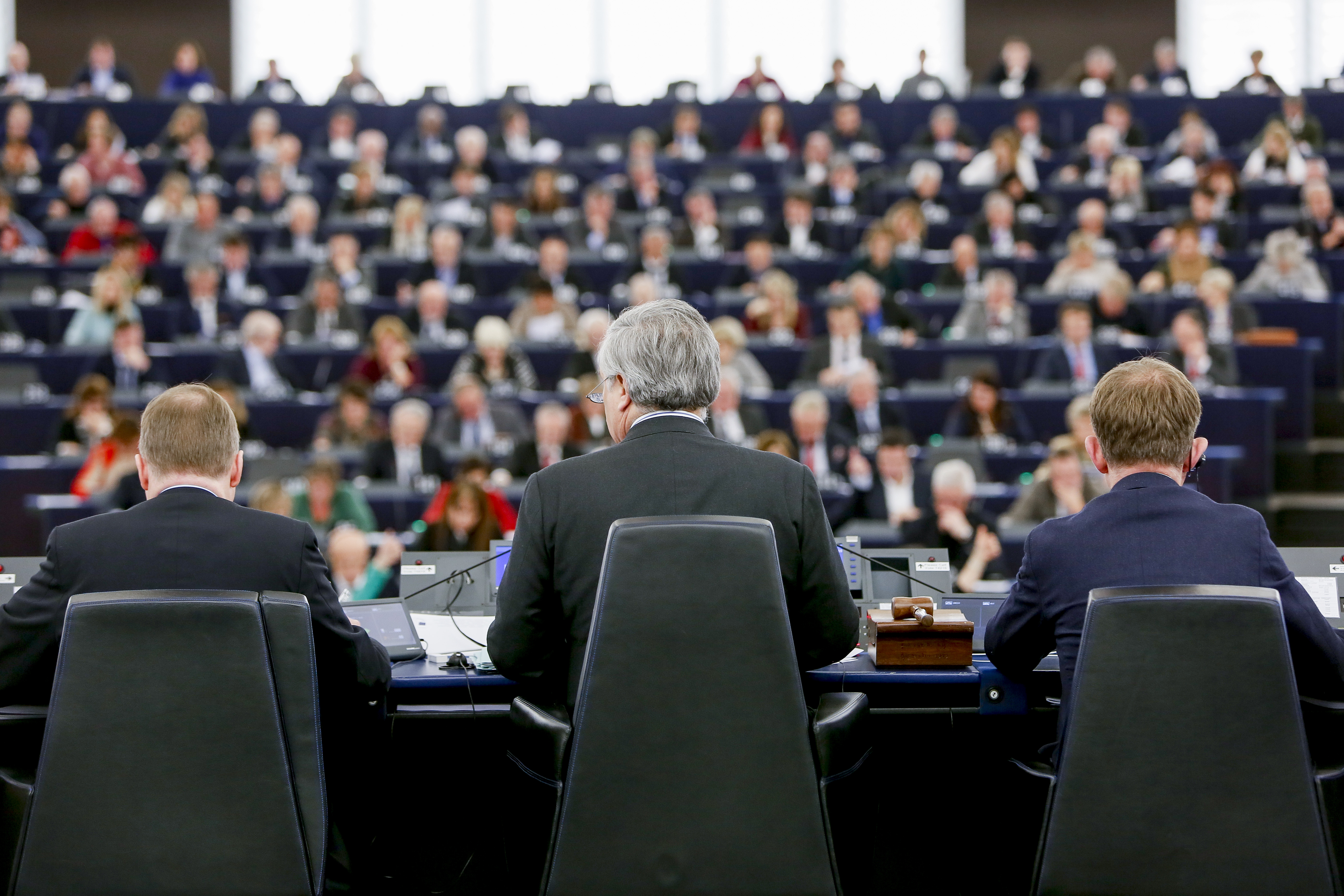 L'Aula del Parlamento Ue (Fonte: Ep)