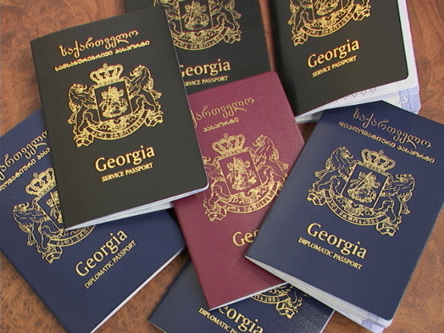 Georgia, visti, passaporto