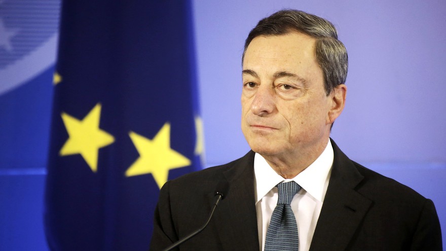 Il presidente della Bce, Mario Draghi