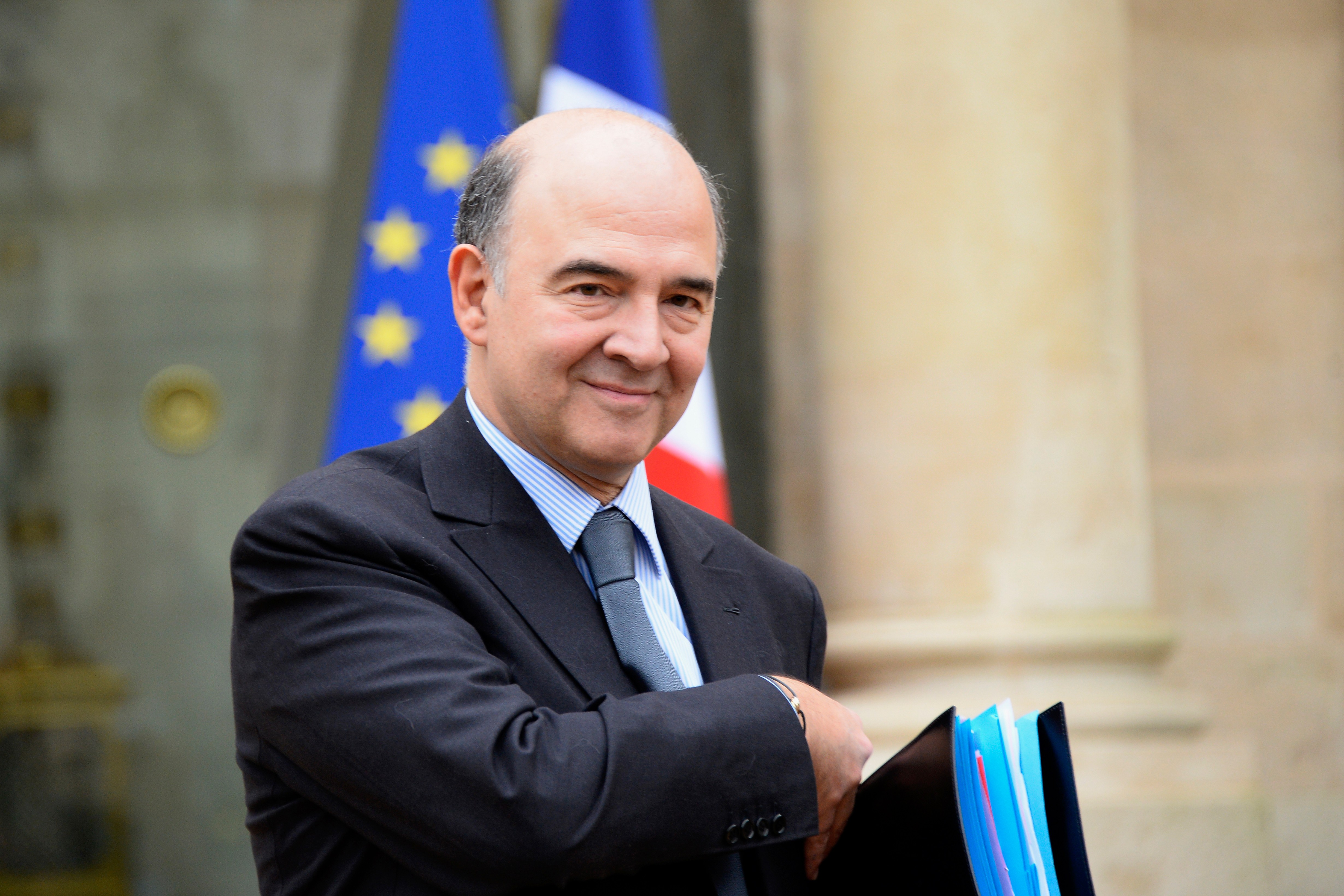 Il commissario europeo per gli Affari economici, Pierre Moscovici.