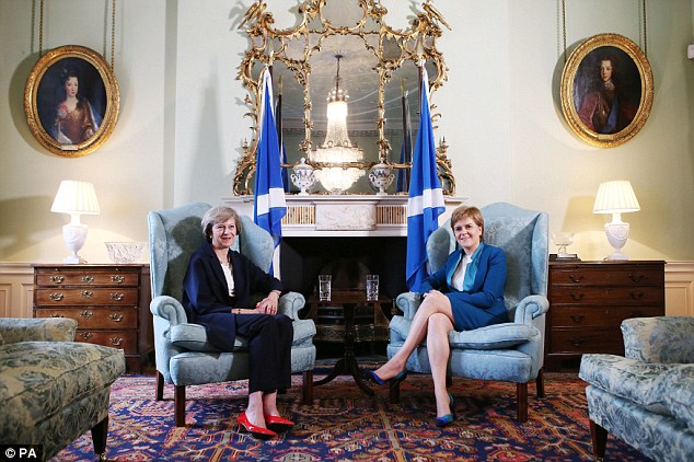 Brexit, May, Sturgeon