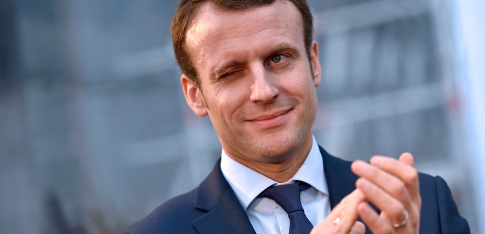 Emmanuel Macron, candidato di 'En Marche' alle presidenziali francesi