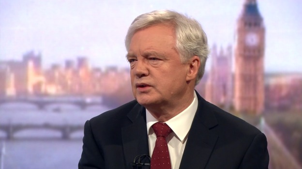 Il responsabile britannico per la Brexit David Davis