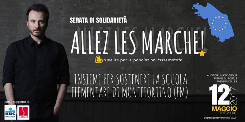 Marche, solidarietà, terremoto, Bruxelles