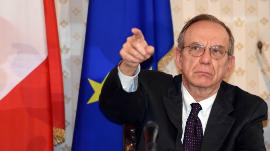 Il ministro dell'Economia, Pier Carlo Padoan