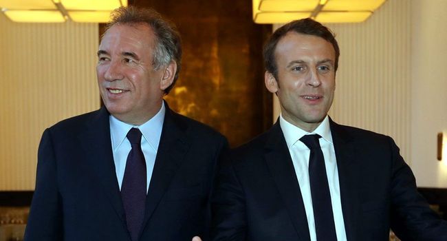 Bayrou e Macron