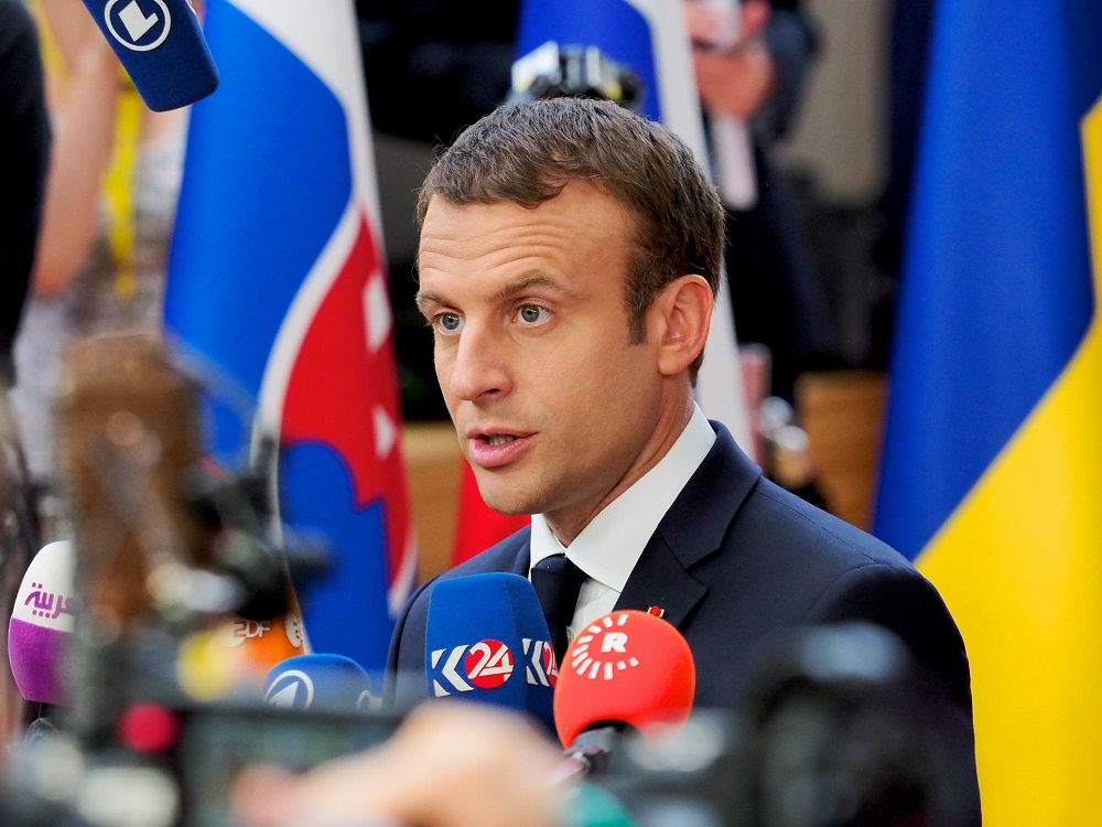 Emmanuel Macron  -foto EU Council