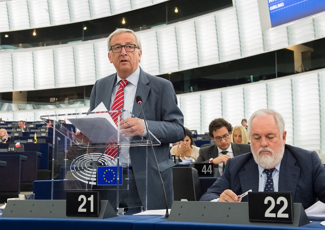 Il discorso di Juncker in aula a Strasburgo