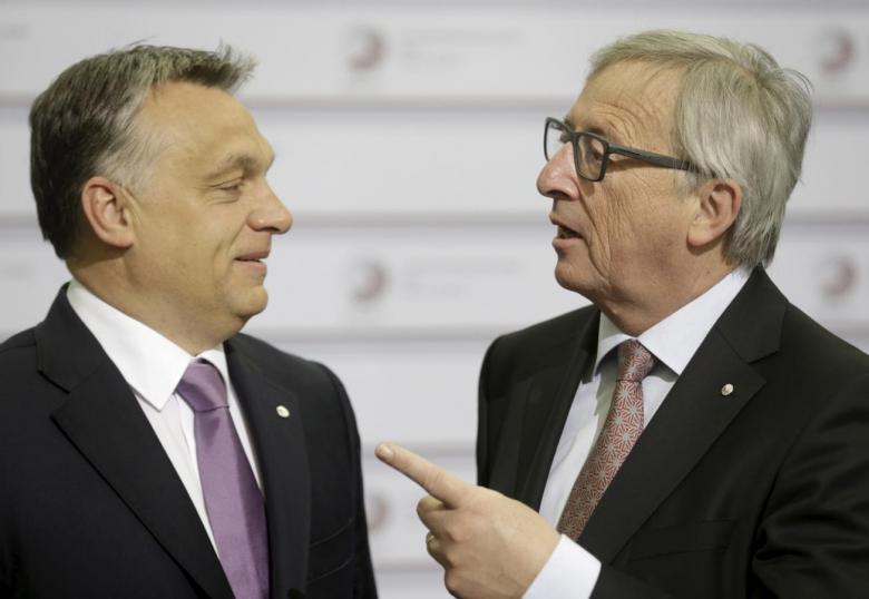 Orban e Juncker