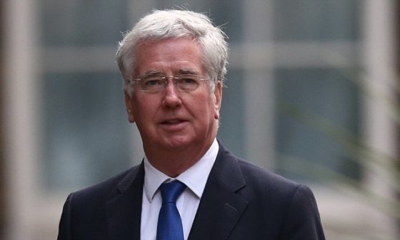 LONDON, ENGLAND - FEBRUARY 20: Defence Secretary Michael Fallon arrives for a cabinet meeting at Downing Street on February 20, 2016 in London, England. David Cameron has returned from an EU summit in Brussels after negotiating a deal which will give the UK "special status" within the European Union. (Photo by Carl Court/Getty Images)