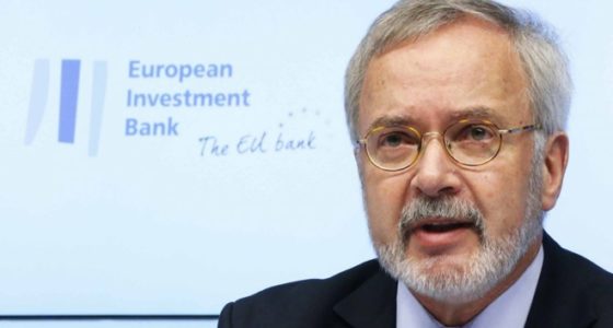 Il Presidente della Banca europea per gli investimenti Werner Hoyer