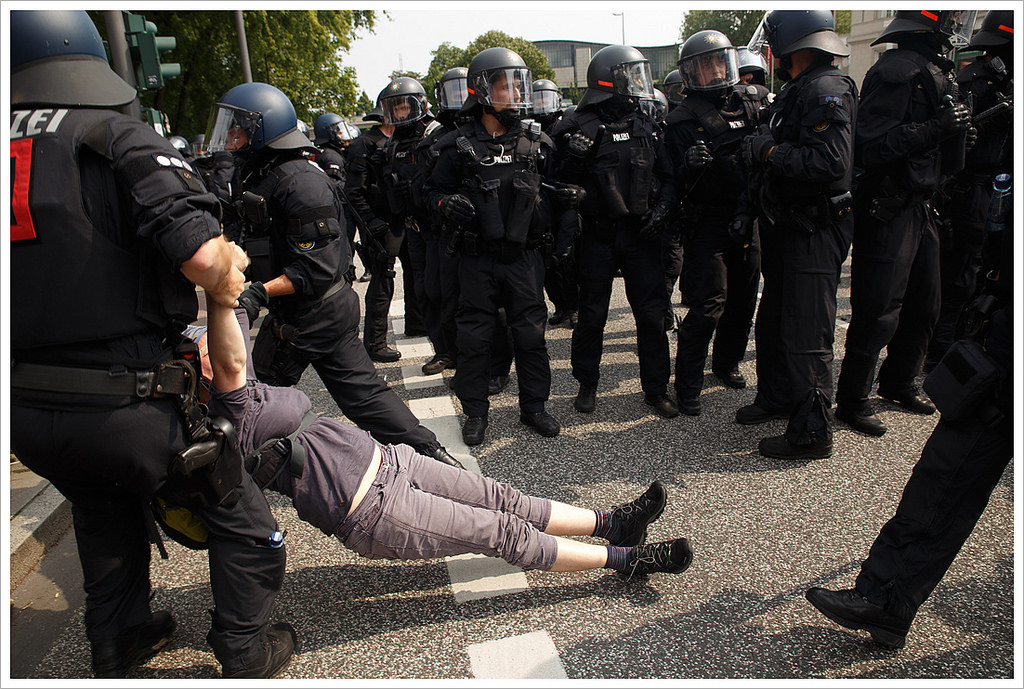 Arresti al G20 di Amburgo