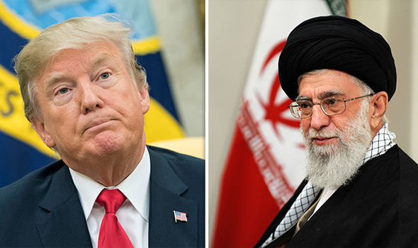 Donald Trump e la Guida suprema dell'Iran Ali Khamenei