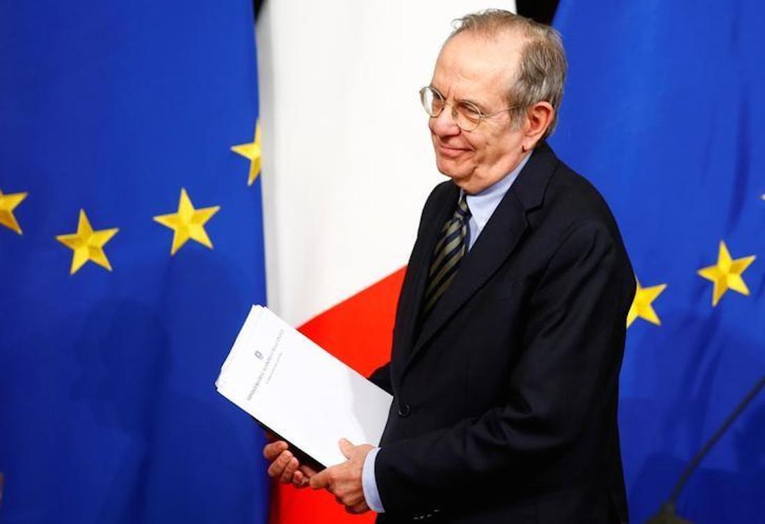 Il ministro dell'Economia, Pier Carlo Padoan