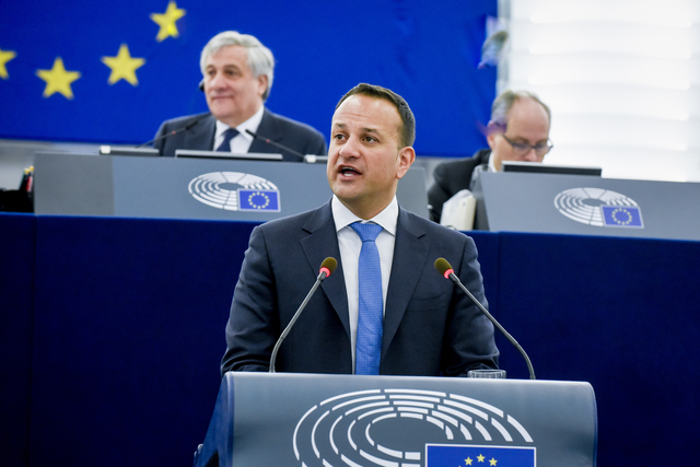 Il primo ministro irlandese Leo Varadkar - © European Union 2018 - Source : EP