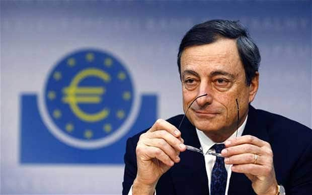 Mario Draghi, governatore della Bce