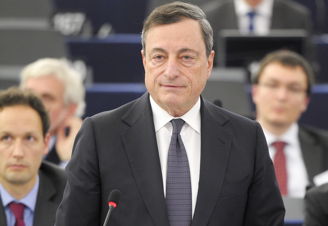 Mario Draghi in Plenaria - © European Union 2016 - Source : EP