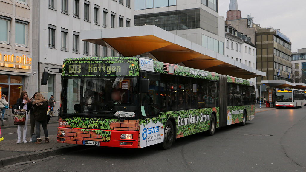 Un autobus a Bonn