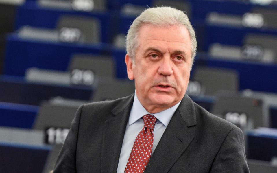 Dimitris Avramopoulos., commissario europeo per le migrazioni, gli affari interni e la cittadinanza