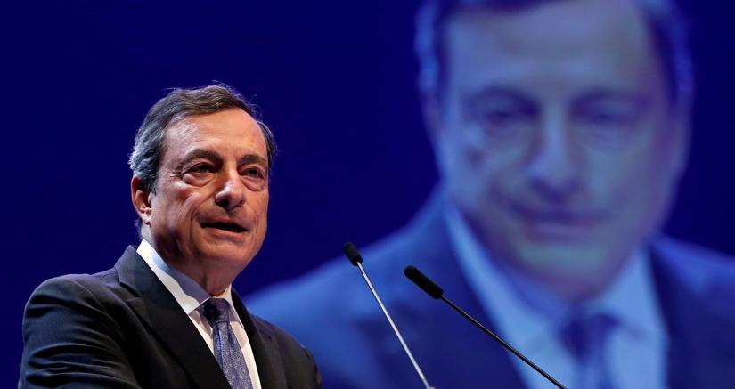 Il presidente della Bce, Mario Draghi