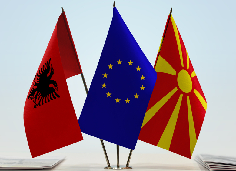 Macedonia del Nord Albania UE