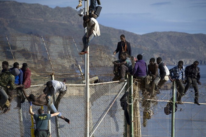 Ceuta Melilla recinzione