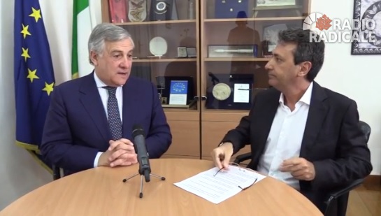 Antonio Tajani e Francesco De Leo