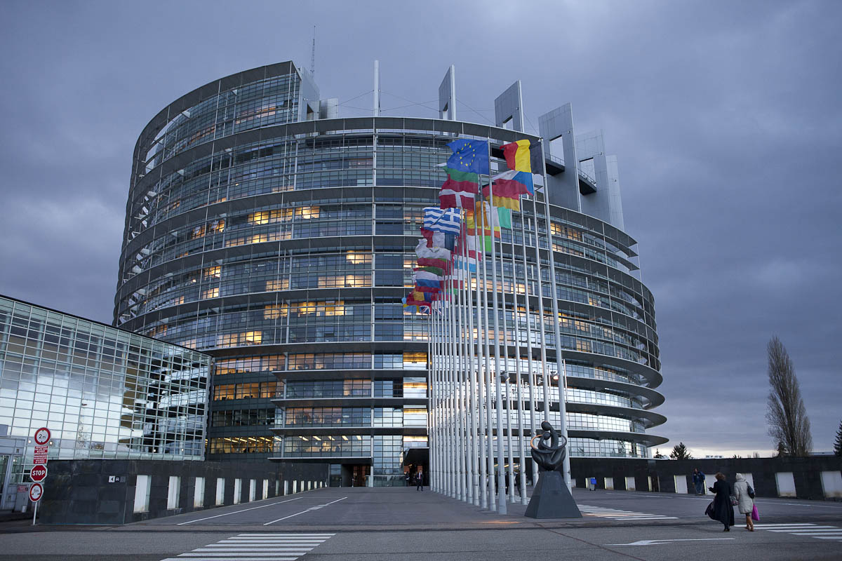 La sede del Parlamento europeo a Strasburgo