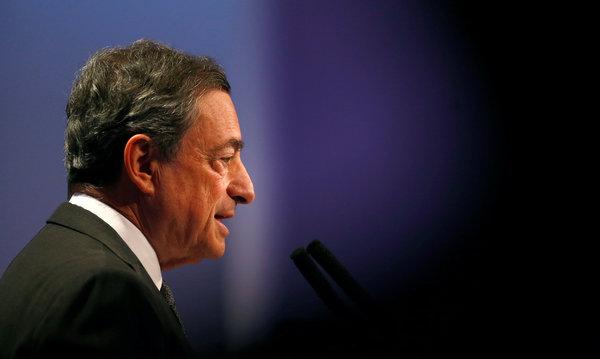 Il presidente della Bce, Mario Draghi