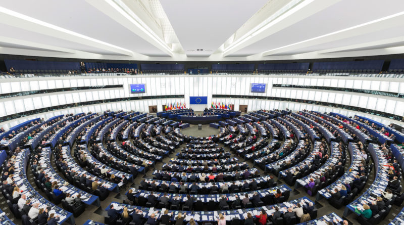 L'Aula del Parlamento europeo a Strasburgo