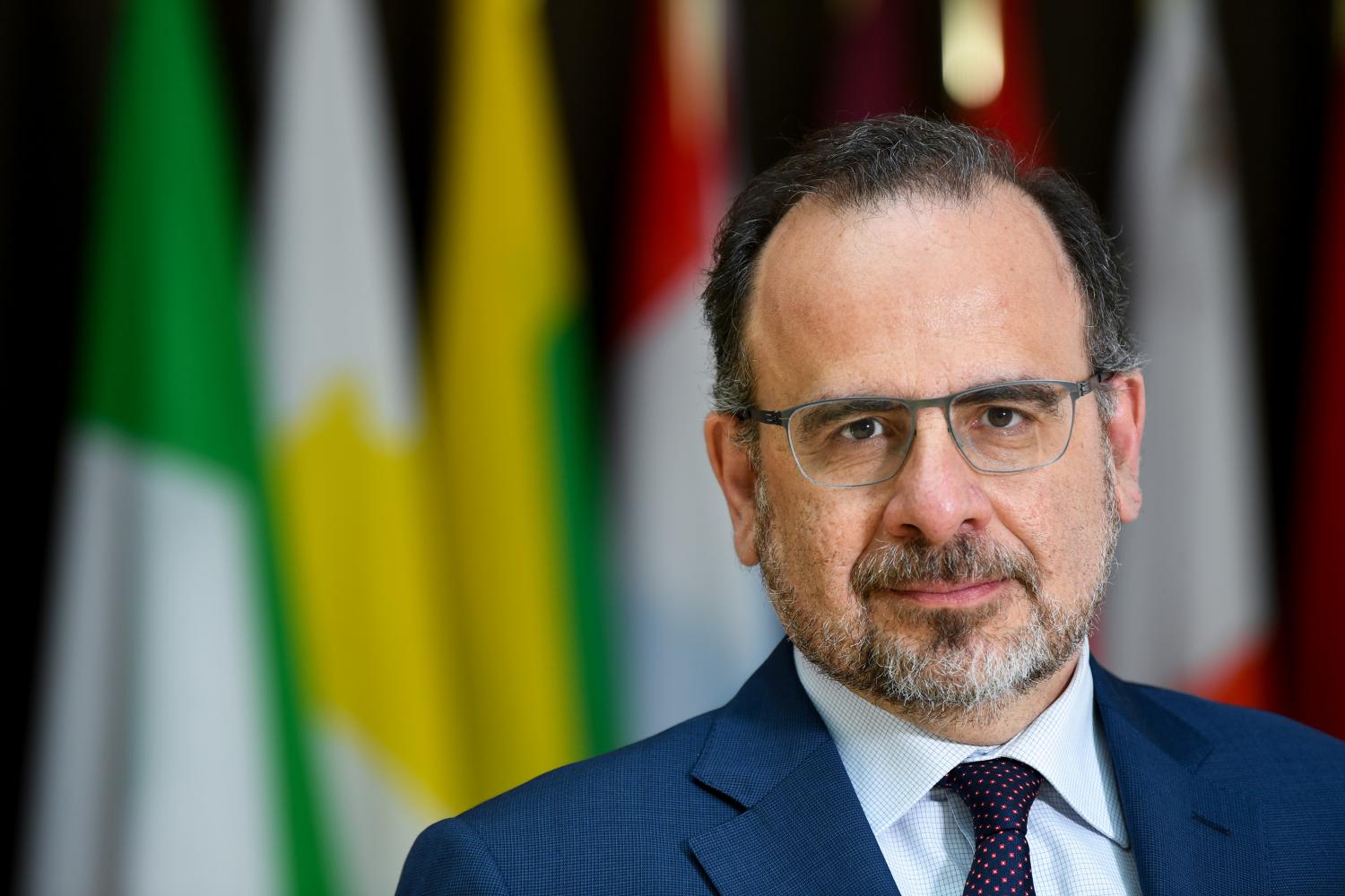 Il presidente del Cese, Luca Jahier (archivio)