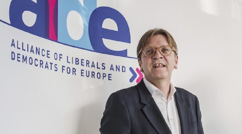 Guy Verhofstadt, capogruppo Alde al Parlamento europeo