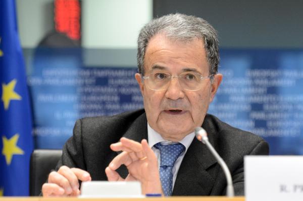 Romano Prodi, presidente della Commissione europea dal 1999 al 2004. Oggi è inviato dell'Onu in Sahel (archivio)