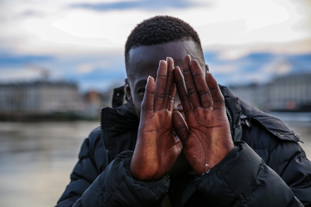 Nana, 16 anni, originario della Guinea, in una foto diffusa da MSF.