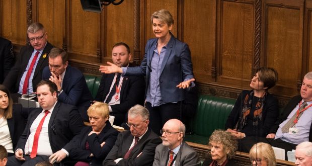 Yvette Cooper in Aula ai Comuni